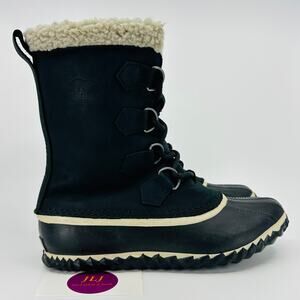 Sorel Women's Caribou Slim Waterproof Winter Snow Boots NL2649-010 Size 7.5